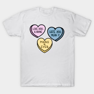 Ginny and Georgia Inspired Candy Hearts T-Shirt